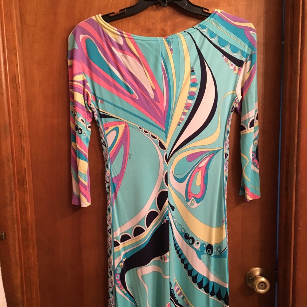Emilio Pucci Printed Jersey Dress